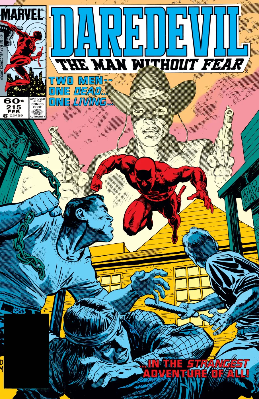 Cover of Daredevil #215
