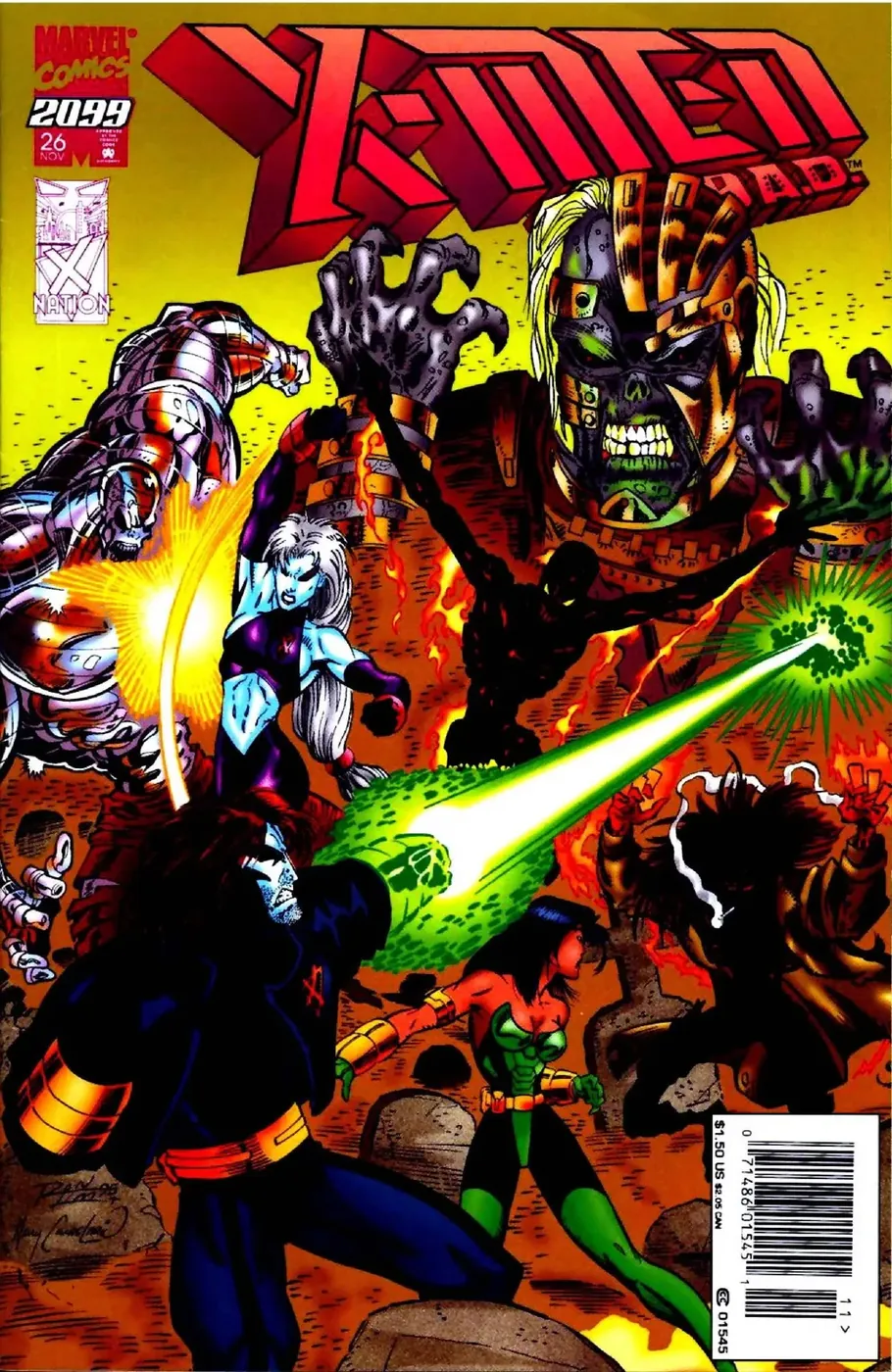 Cover of X-Men 2099 #26