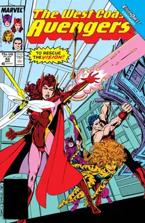 Cover of West Coast Avengers #43