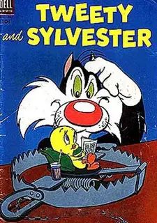 Cover of Tweety and Sylvester #4