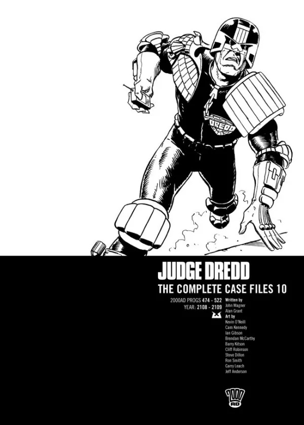 Cover of Judge Dredd: The Complete Case Files #10