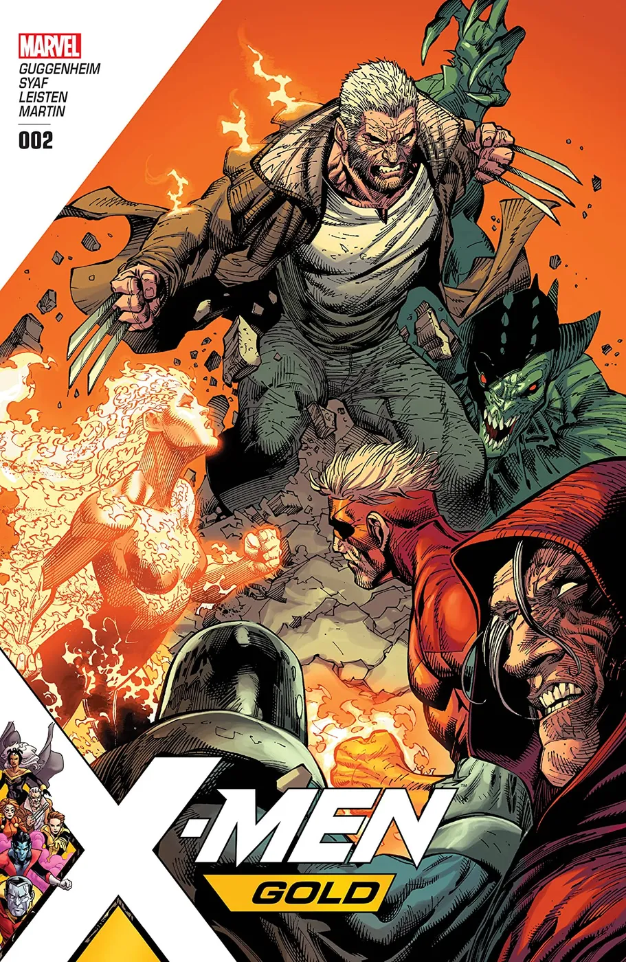 Cover of X-Men: Gold #2