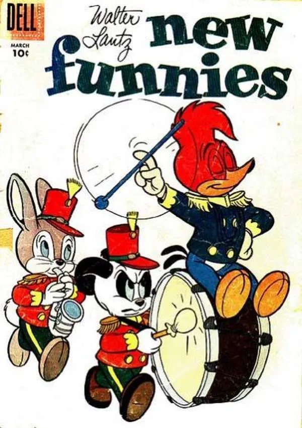 Cover of Walter Lantz New Funnies #241