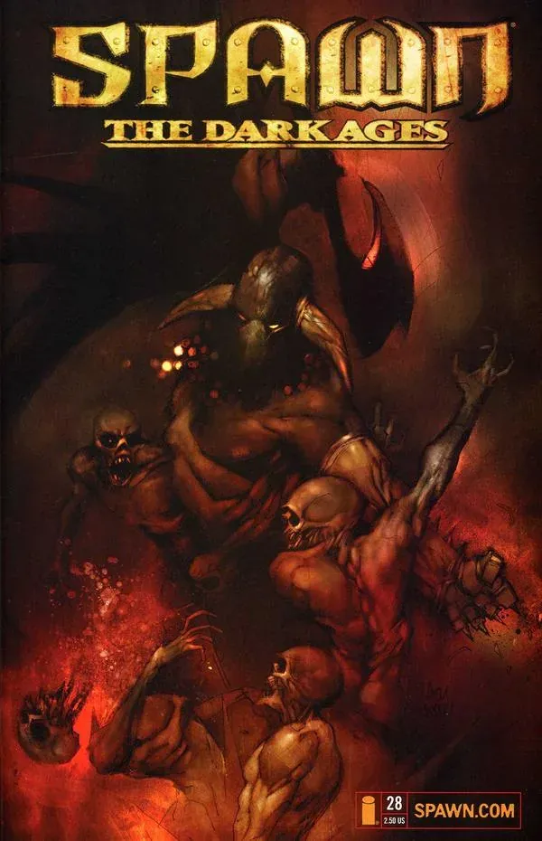 Cover of Spawn: The Dark Ages #28