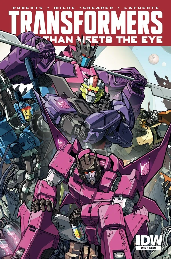 Cover of The Transformers: More Than Meets the Eye #45