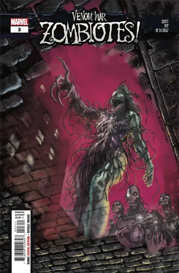 Cover of Venom War: Zombiotes #3
