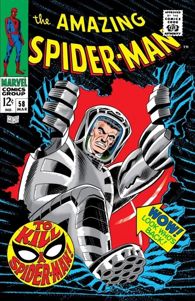 Cover of The Amazing Spider-Man #58
