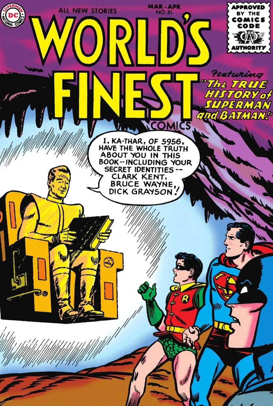 Cover of World's Finest Comics #81