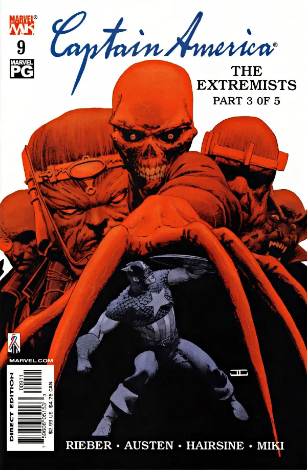 Cover of Captain America #9