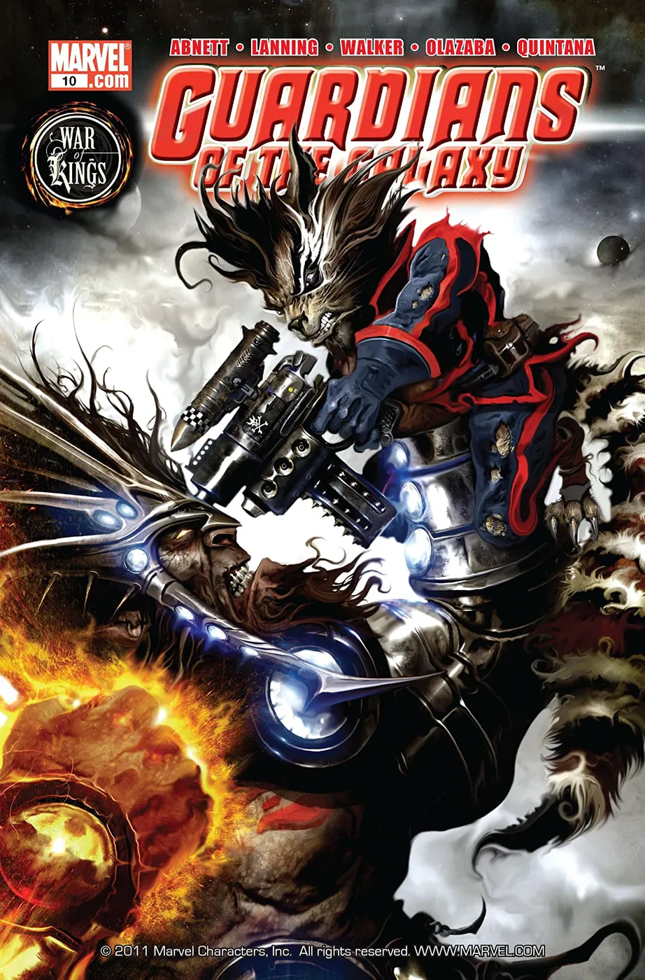 Cover of Guardians of the Galaxy #10