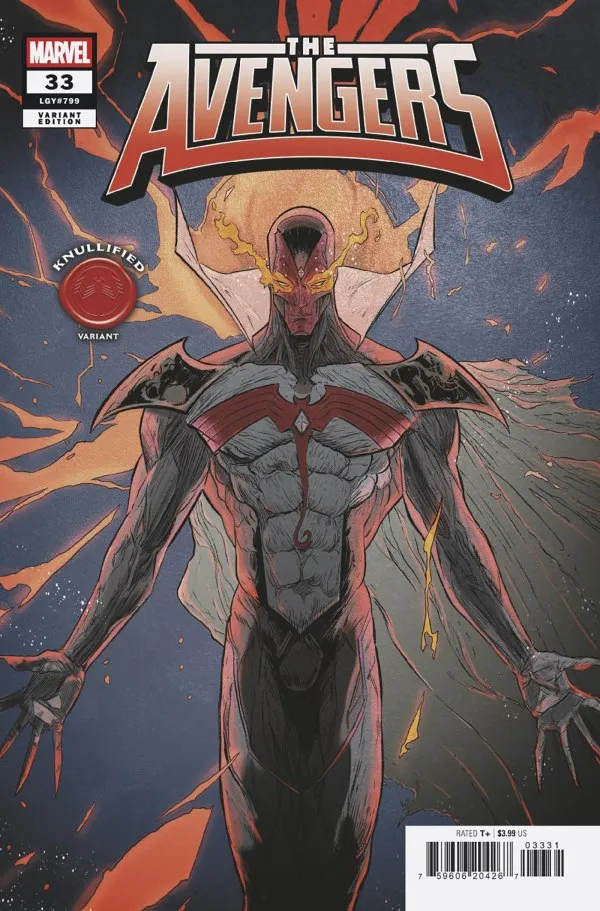 Cover of Avengers #33 (799)