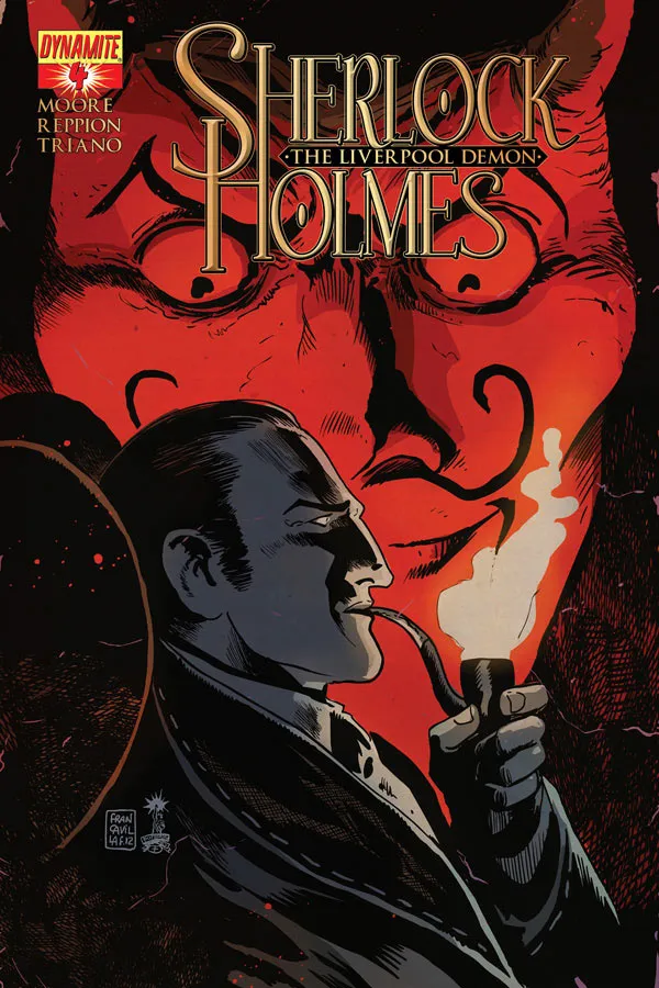 Cover of Sherlock Holmes: The Liverpool Demon #4