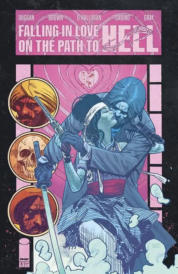 Cover of Falling in Love on the Path to Hell #8