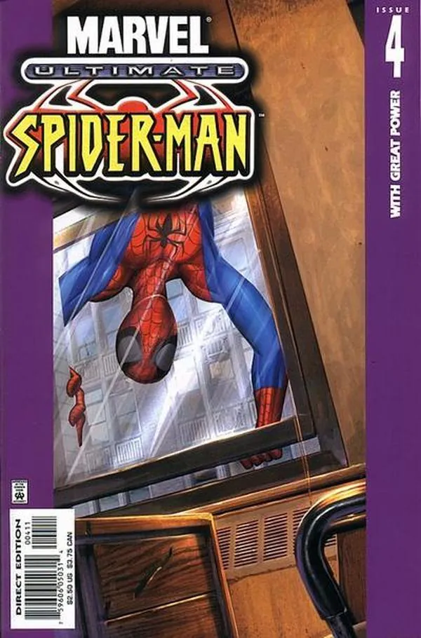 Cover of Ultimate Spider-Man #4