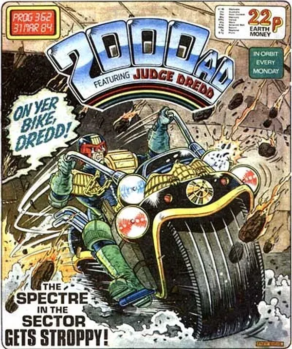 Cover of 2000 AD #362
