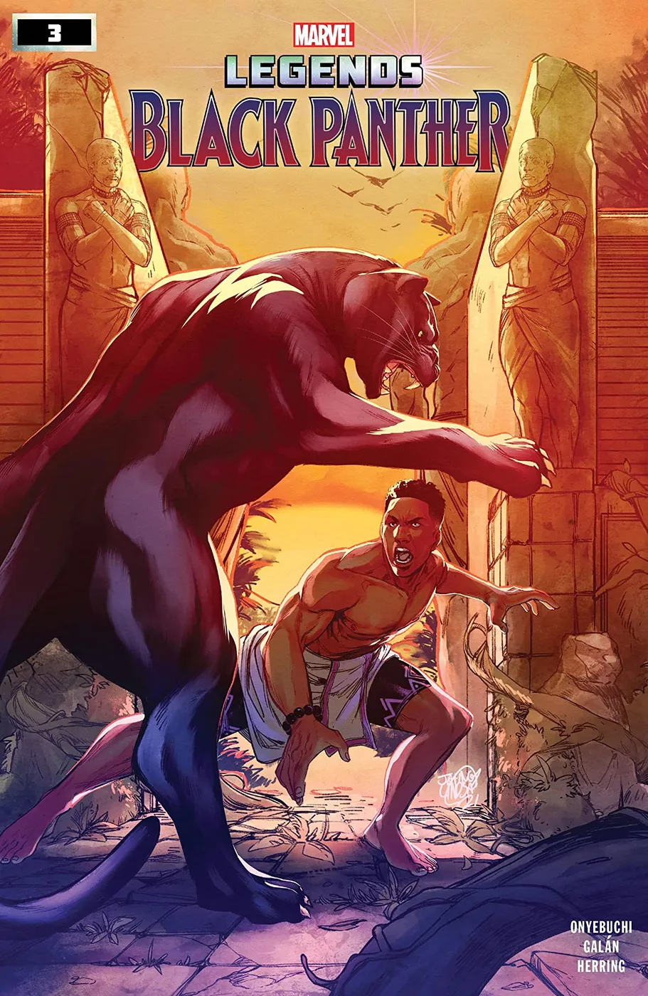 Cover of Black Panther Legends #3