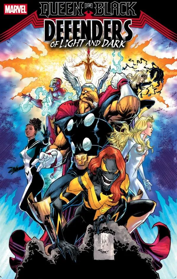 Cover of Queen in Black: Defenders of Light and Dark #1