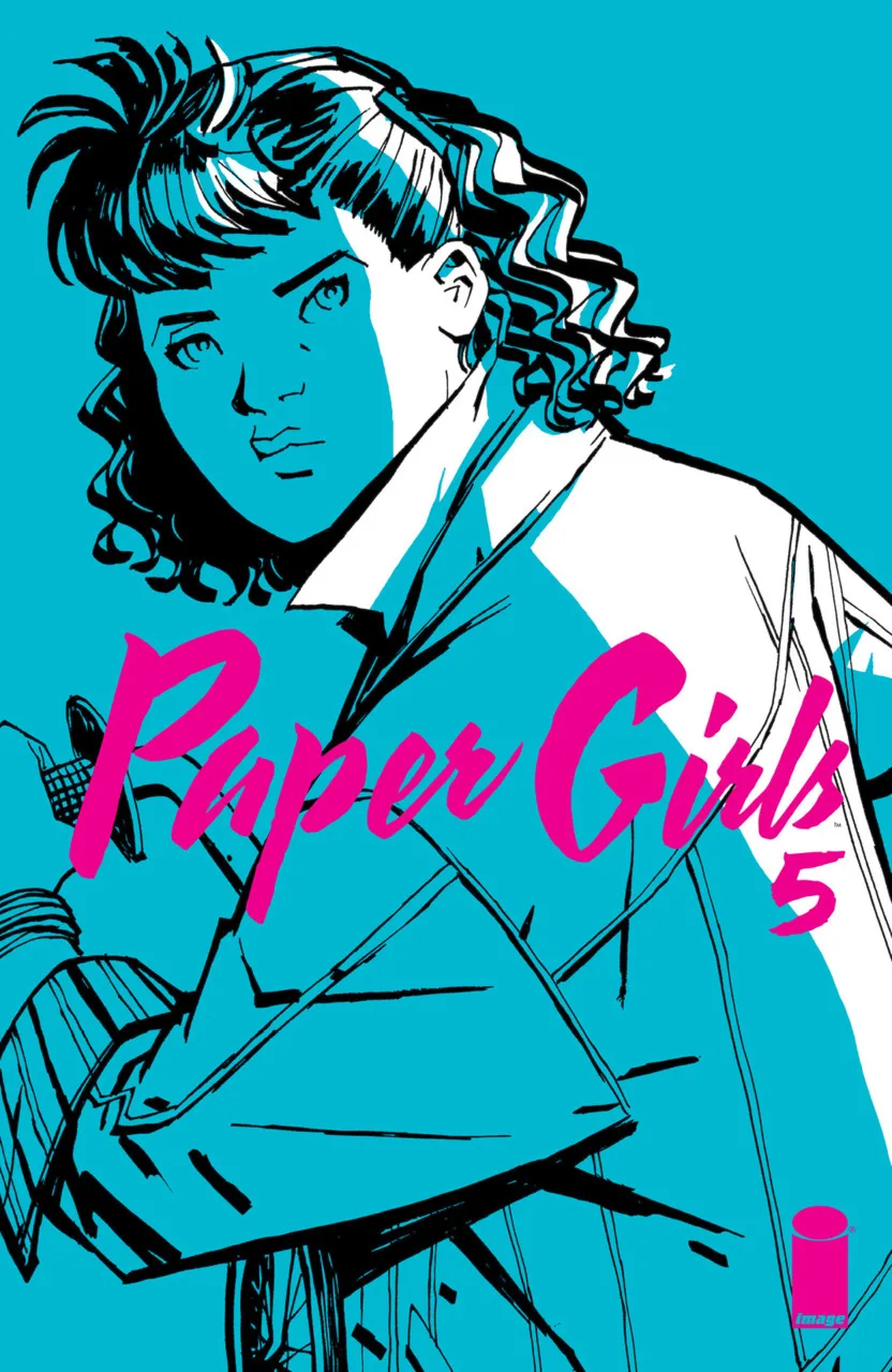 Cover of Paper Girls #5