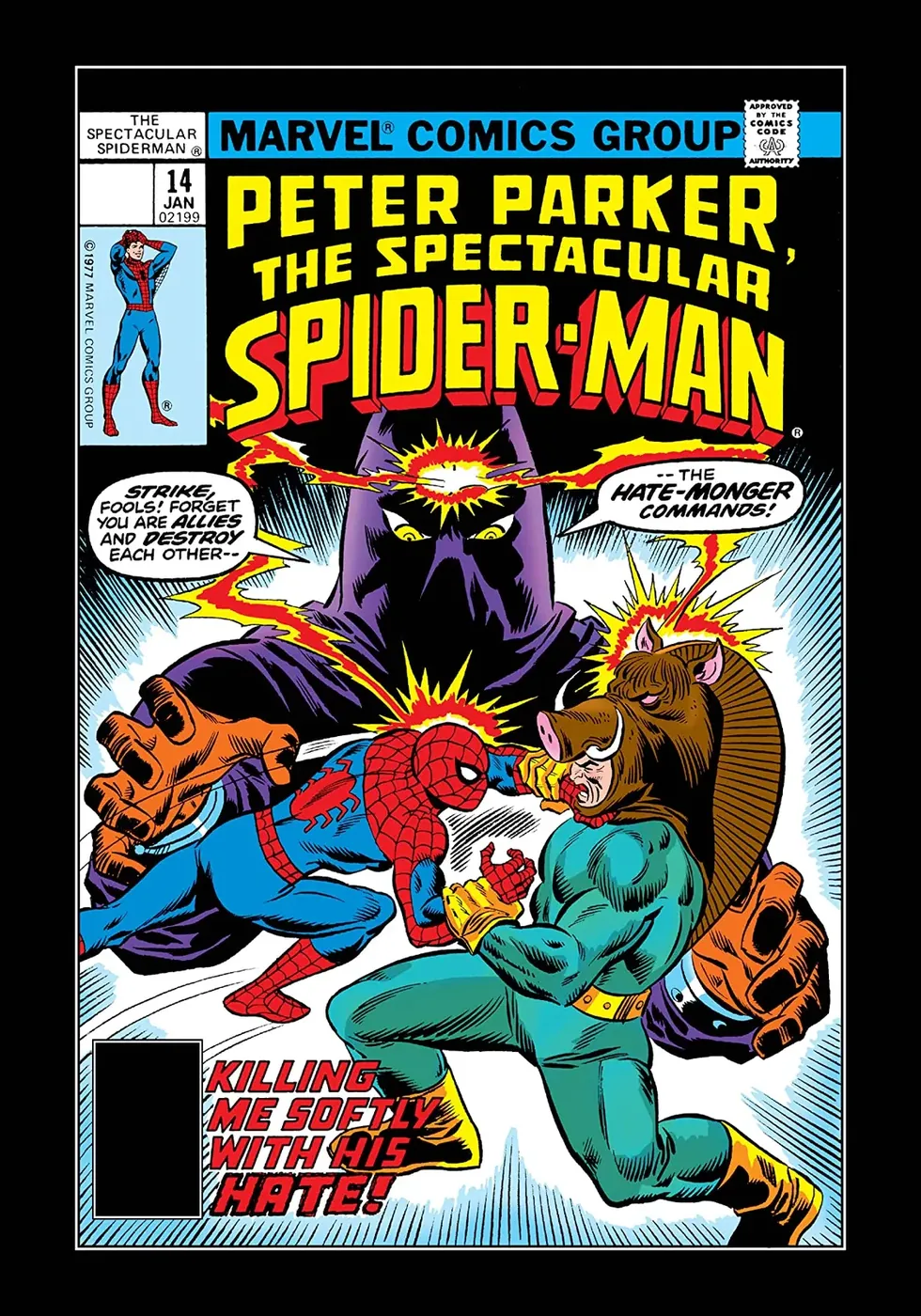 Cover of The Spectacular Spider-Man #14