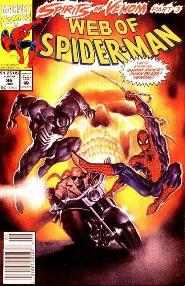 Cover of Web of Spider-Man #96