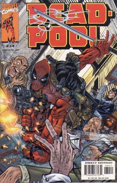 Cover of Deadpool #34