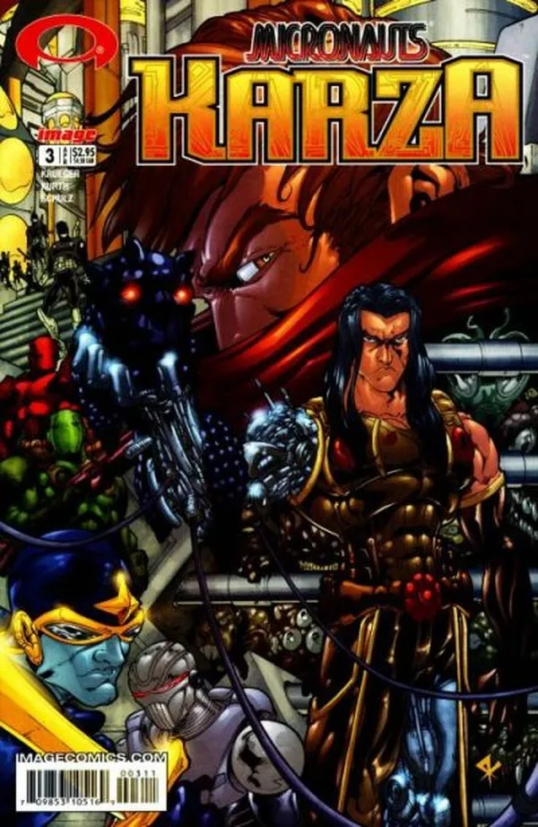 Cover of Micronauts: Karza #3