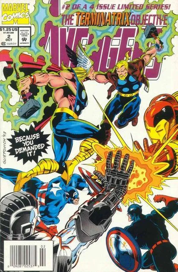 Cover of Avengers: The Terminatrix Objective #2