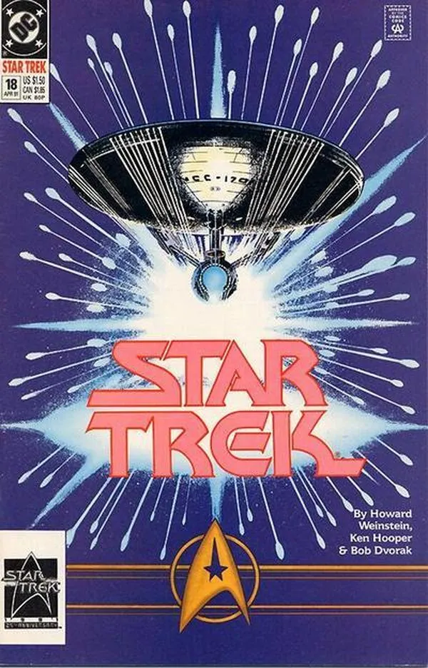 Cover of Star Trek #18