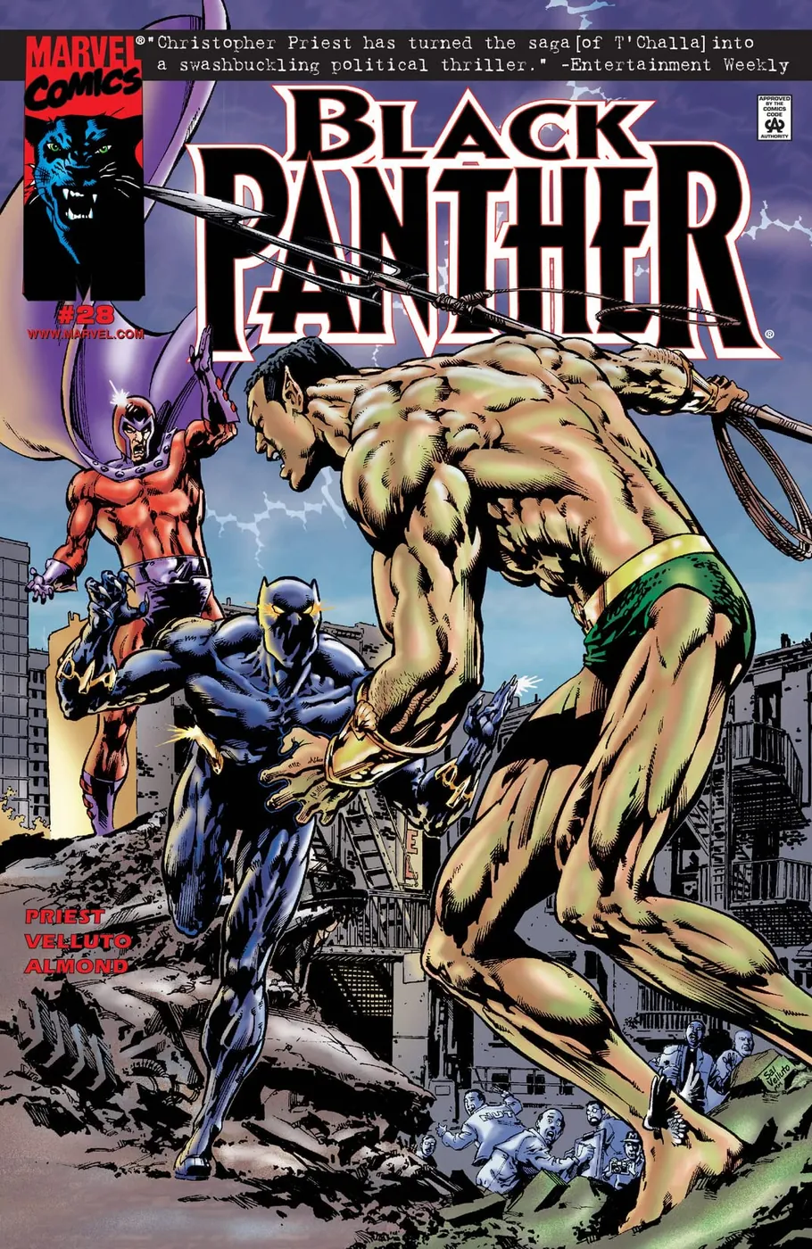 Cover of Black Panther #28