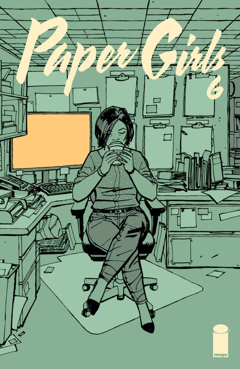 Cover of Paper Girls #6