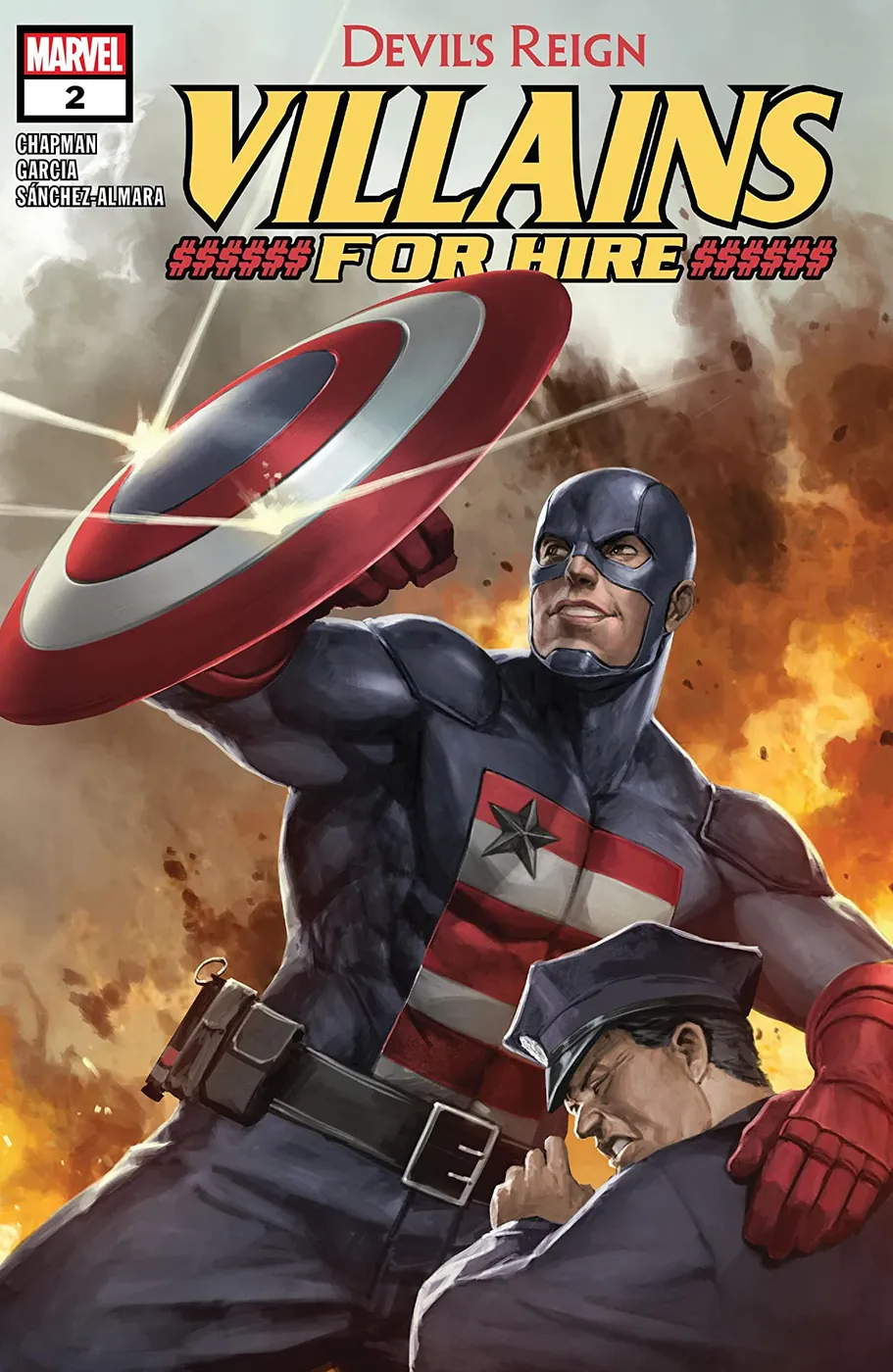 Cover of Devil's Reign: Villains for Hire #2