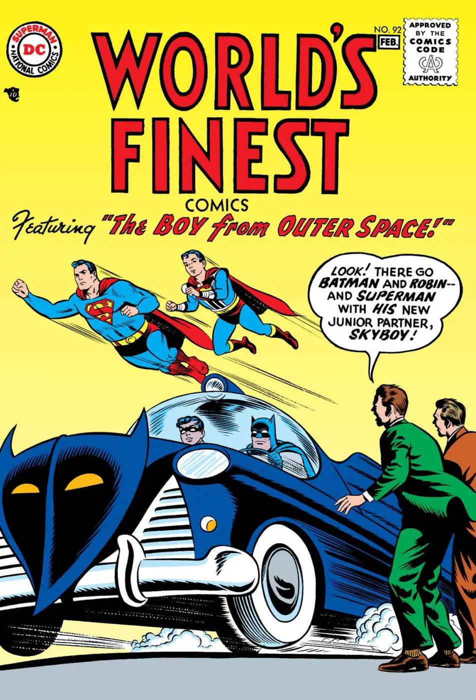 Cover of World's Finest Comics #92