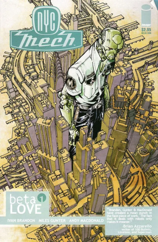 Cover of NYC Mech: Beta Love #1
