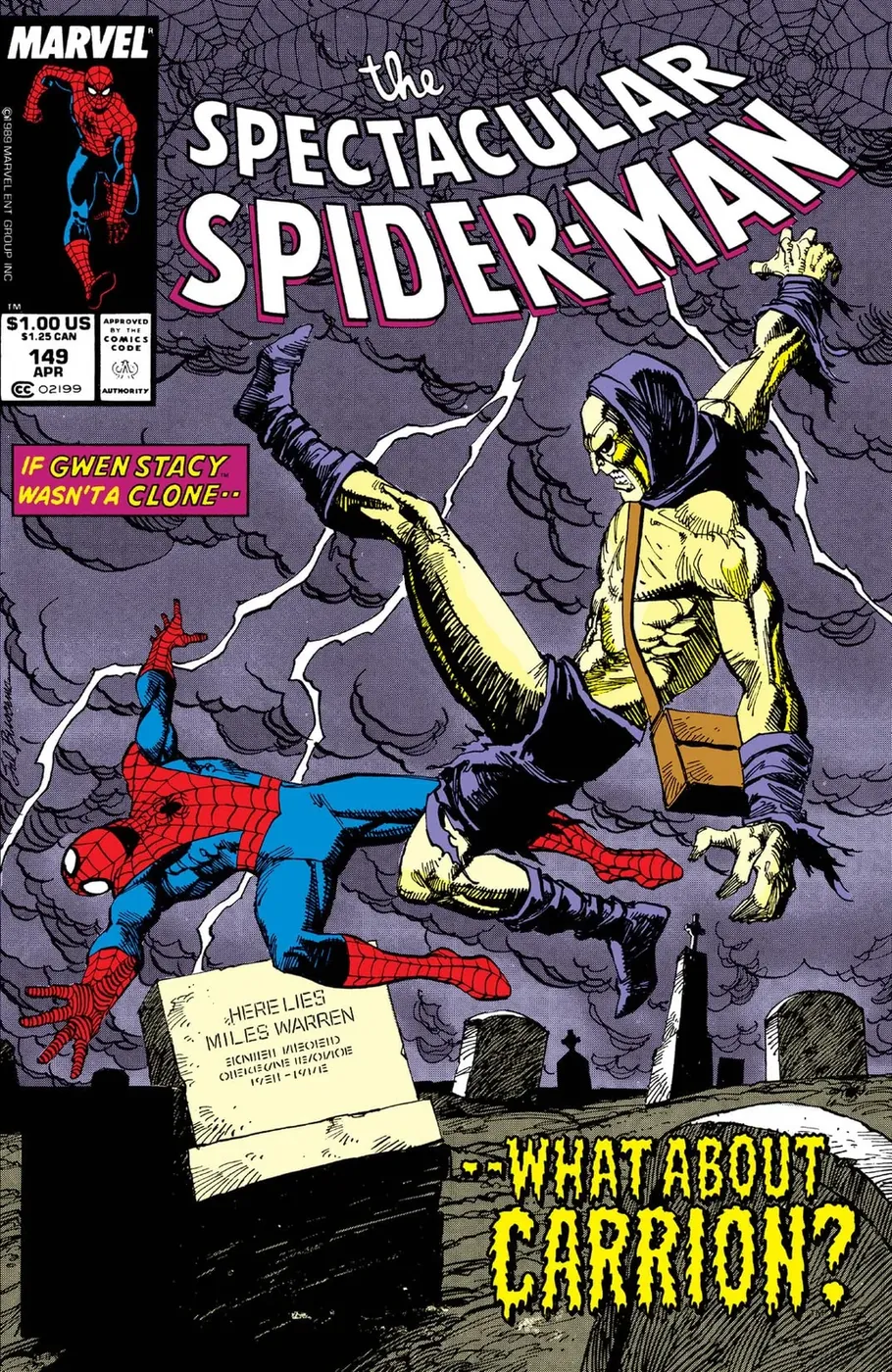 Cover of The Spectacular Spider-Man #149
