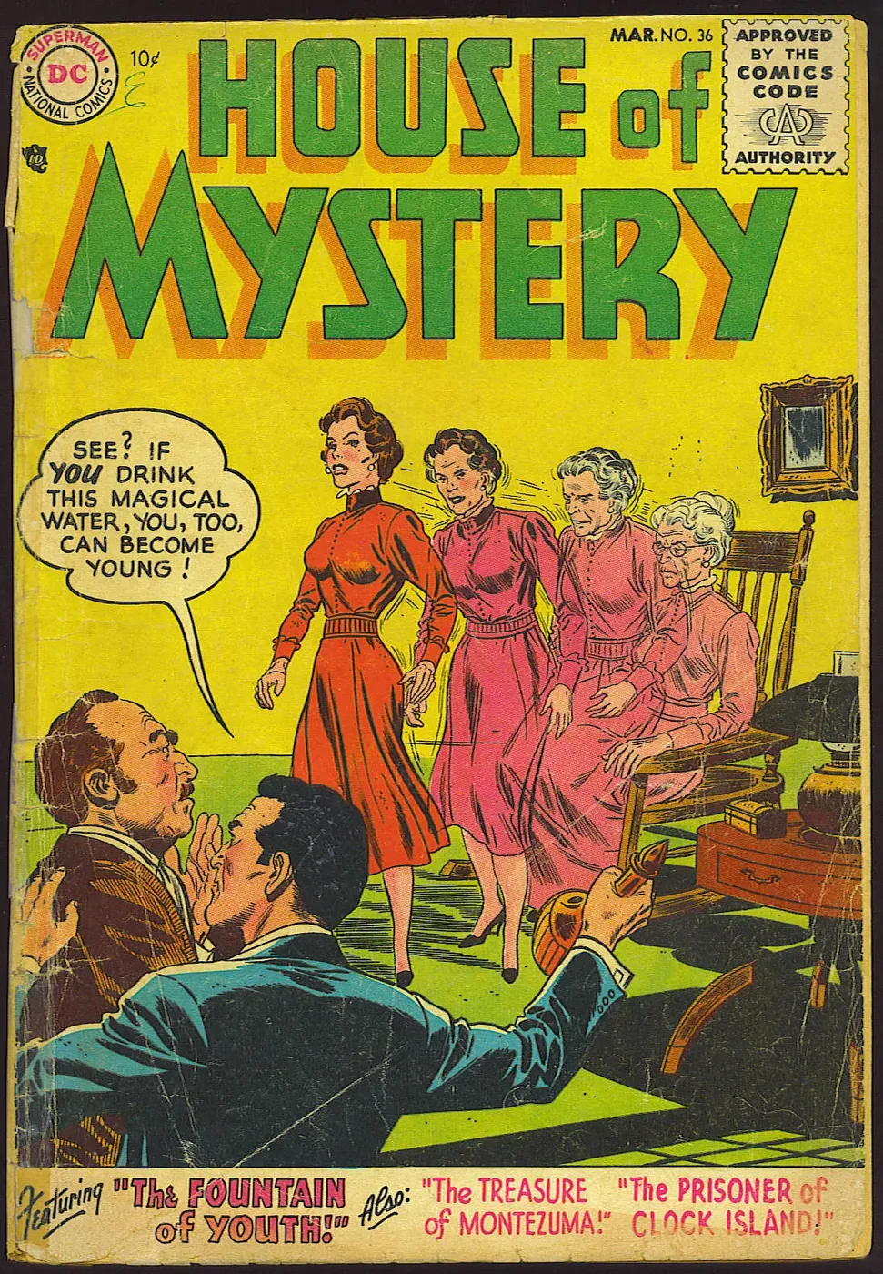 Cover of House of Mystery #36