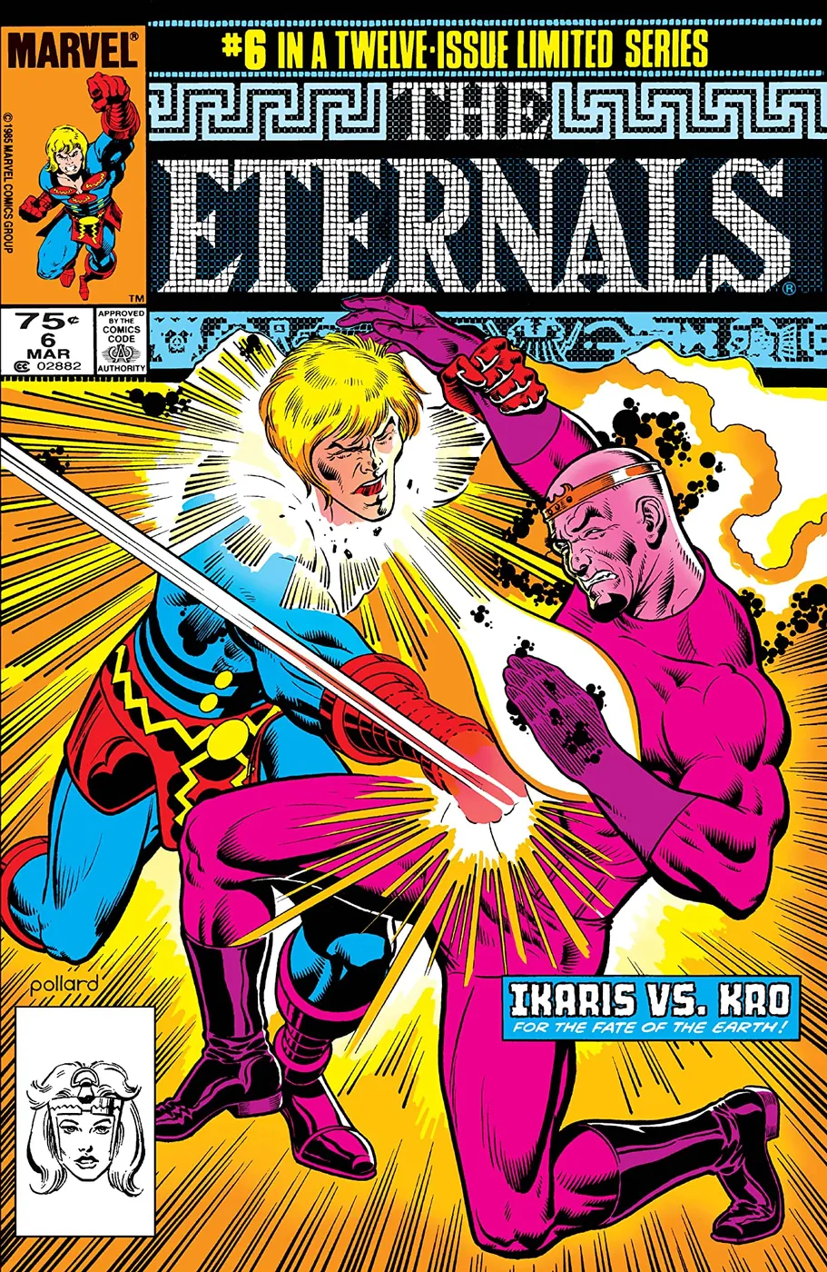 Cover of Eternals #6