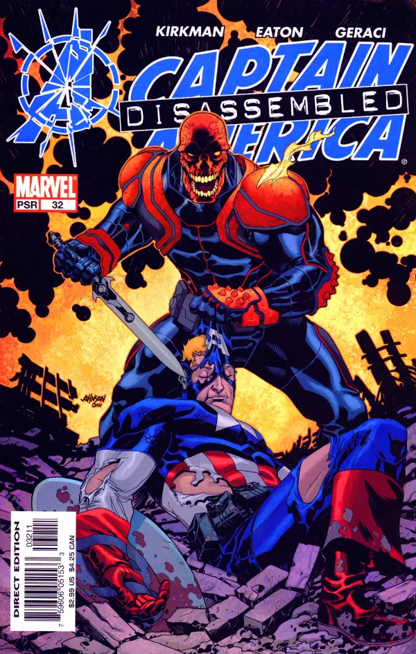 Cover of Captain America #32