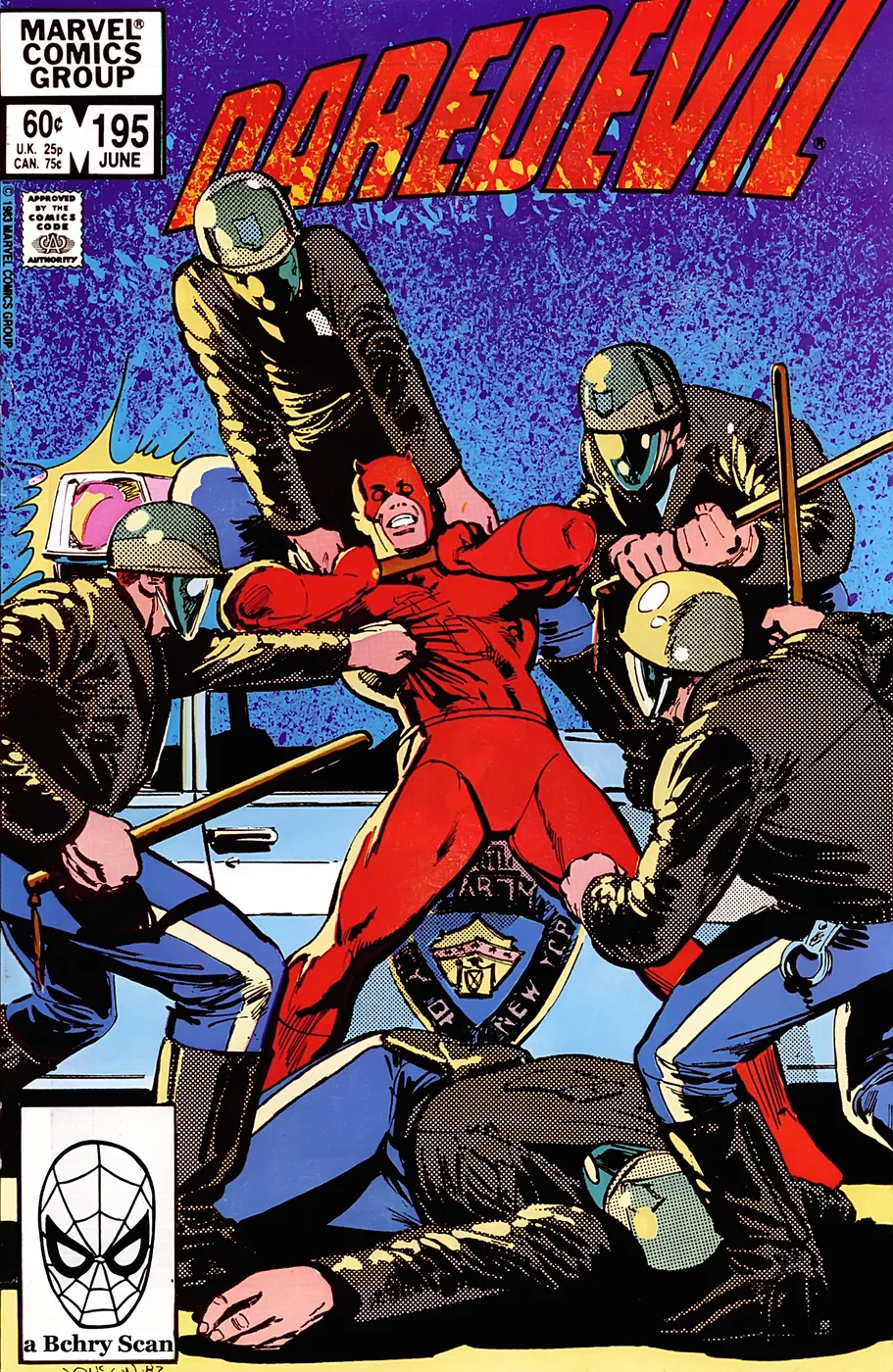 Cover of Daredevil #195