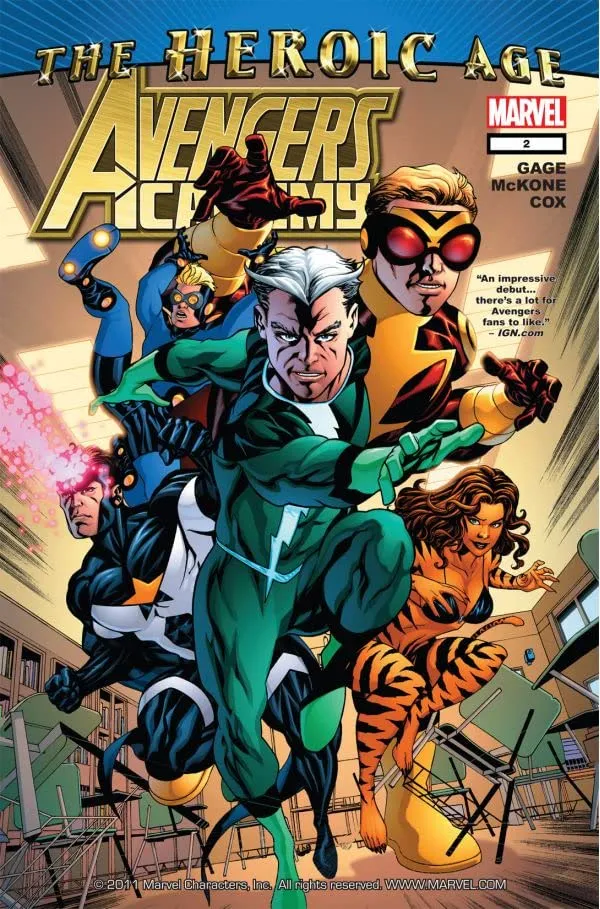Cover of Avengers Academy #2