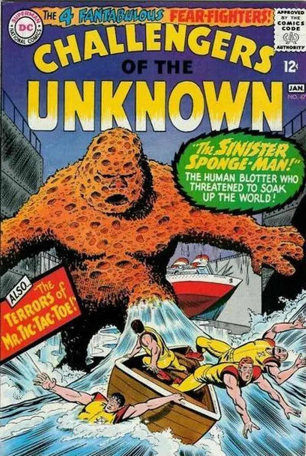 Cover of Challengers of the Unknown #47