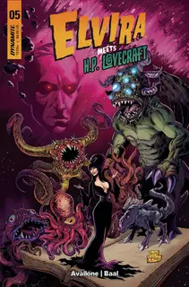 Cover of Elvira Meets H.P. Lovecraft #5