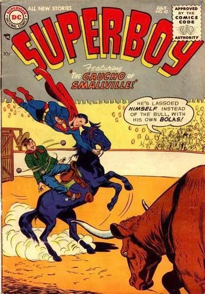 Cover of Superboy #42