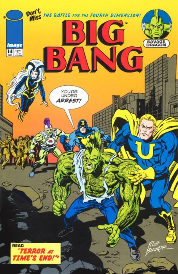 Cover of Big Bang Comics #14