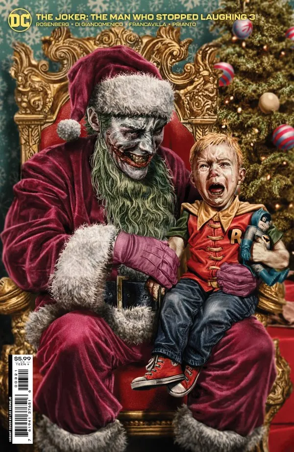 Cover of The Joker: The Man Who Stopped Laughing #3