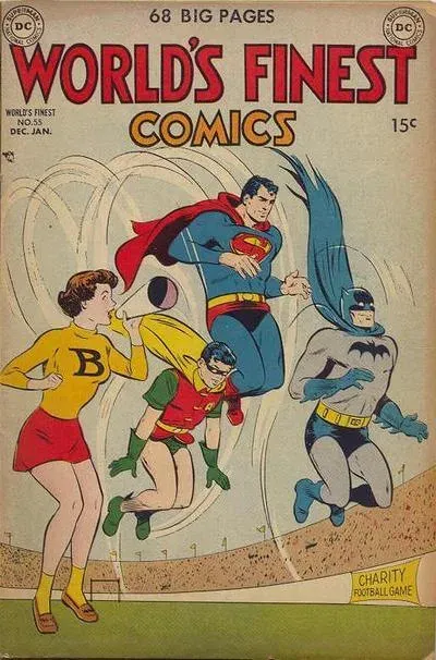 Cover of World's Finest Comics #55