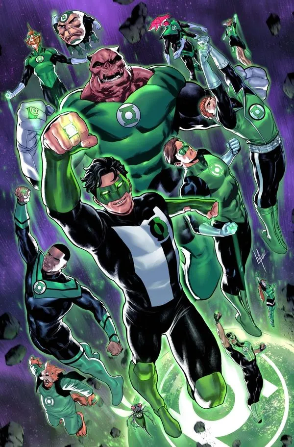 Cover of Green Lantern Corps #9