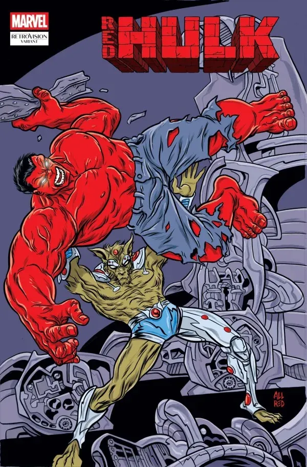 Cover of Red Hulk #6