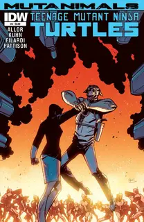 Cover of Teenage Mutant Ninja Turtles: Mutanimals #4
