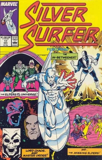 Cover of Silver Surfer #17