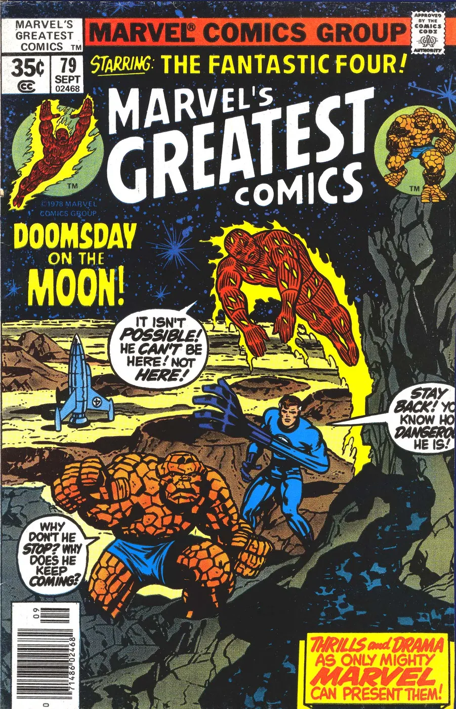 Cover of Marvel's Greatest Comics #79
